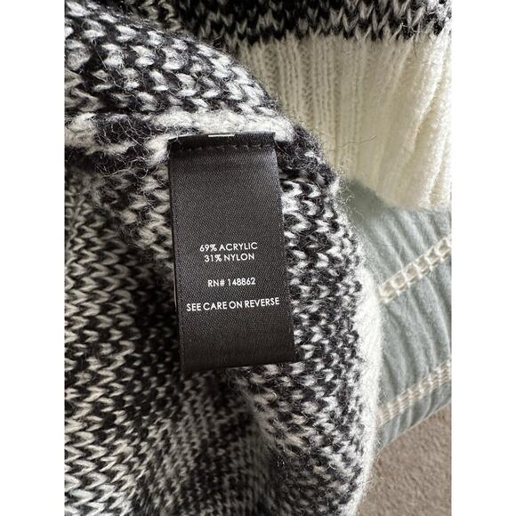 Torrid Black White Houndstooth Shawl Cardigan Plus Size 1X - Picture 6 of 8